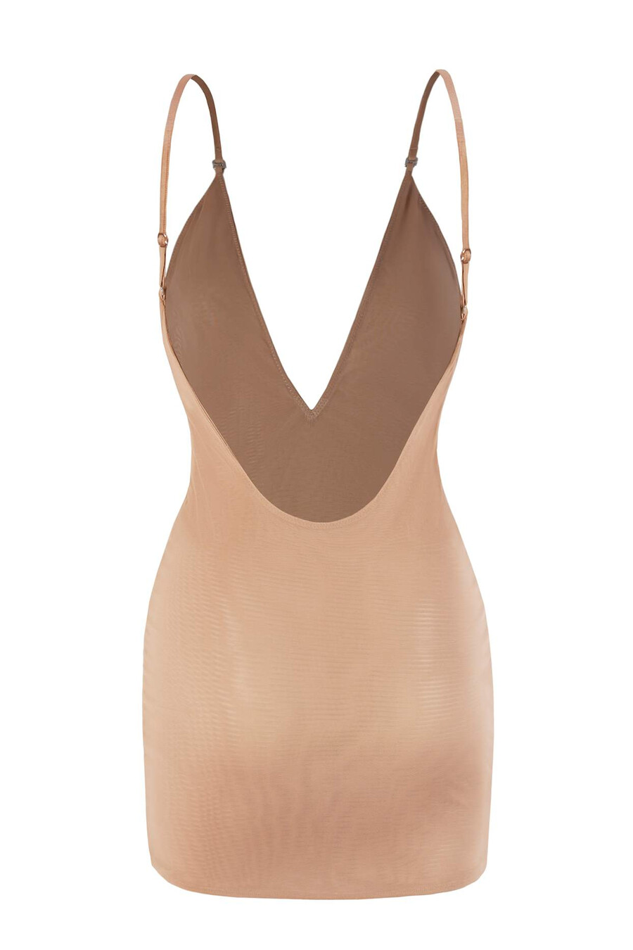 sukienka mini intimates soft mesh multiway w kolorze ciepłej brzoskwini