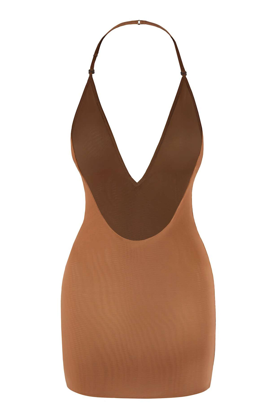 sukienka mini intimates soft mesh multiway w kolorze miodowym