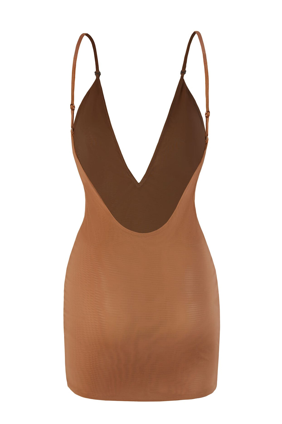 sukienka mini intimates soft mesh multiway w kolorze miodowym